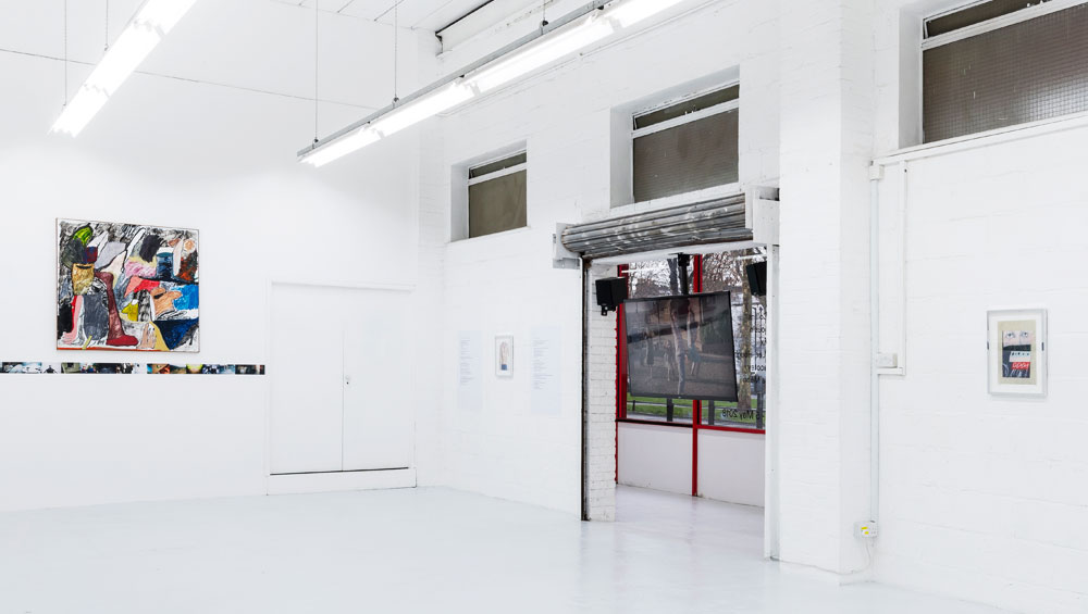 Wasp, installation view, Hannah Barry Gallery, London, 2018. Photograph: Damian Griffiths.
