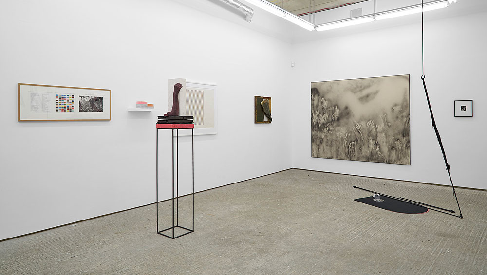 Cornelia Baltes. Twiste wo ich swinge I, 2015. Acrylic and router on black MDF, powder coated aluminium frame, 69 x 55 cm. Courtesy the artist and Galleri Nicolai Wallner - Breese Little.
