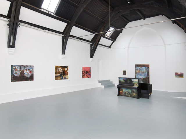 Amelie von Wulffen, The misjudged Bimpfi, Installation view, Studio Voltaire 2017. Courtesy of the artist and Studio Voltaire. Photograph: Andy Keate.