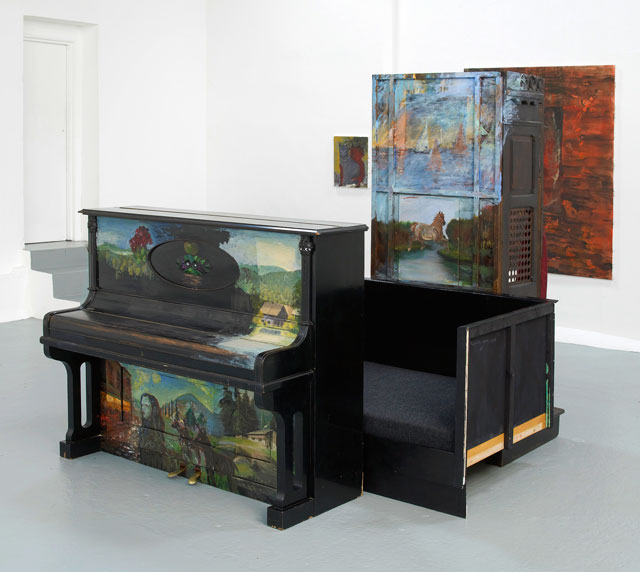 Amelie von Wulffen, The misjudged Bimpfi, Installation view, Studio Voltaire 2017. Courtesy of the artist and Studio Voltaire. Photograph: Andy Keate.