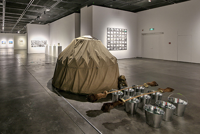 Yinchuan Biennale, 2018, installation view. Image courtesy Yinchuan Biennale.