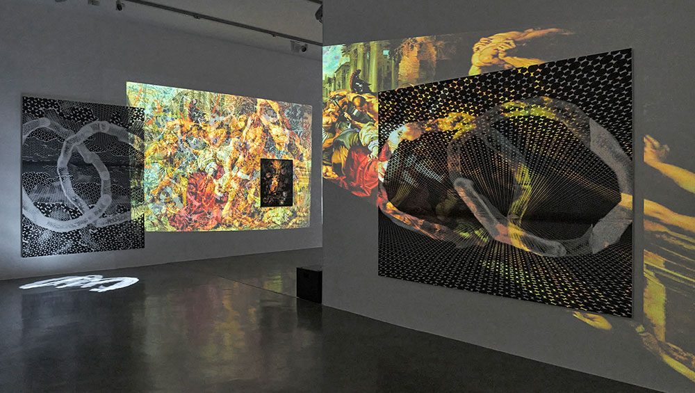 Toby Ziegler, The sudden longing to collapse 30 years of distance, installation view, Simon Lee Gallery, London. Courtesy of the artist and Simon Lee Gallery. Photo: Ben Westoby.