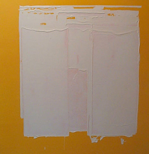 John Zinsser. Labor Action, 2000. 48 x 48 in. Courtesy the artist.