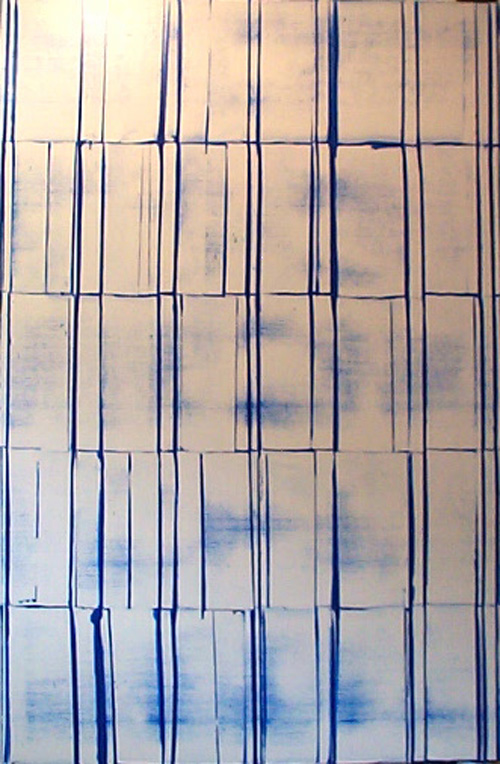 John Zinsser. Time & Exchange, 2006. 90 x 60 in. Courtesy the artist.