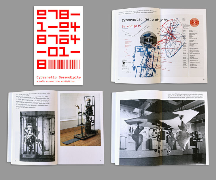 Cybernetic Serendipity – a walk around the exhibition, edited by Jasia Reichardt, and published by Studio International Foundation, 2023.