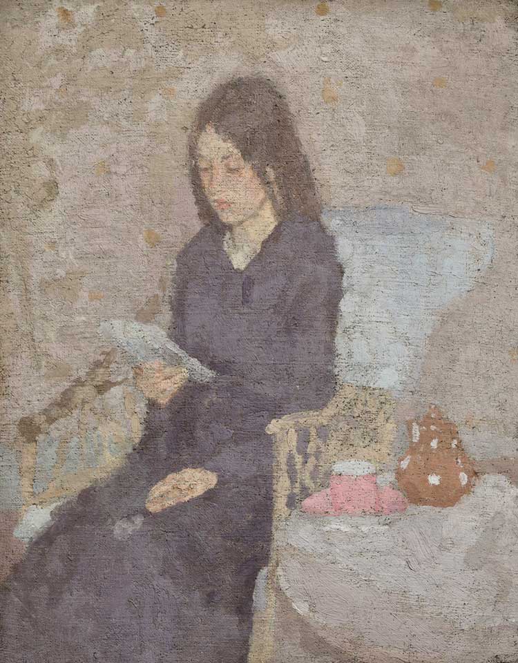 Gwen John, Woman Seated, about 1920.