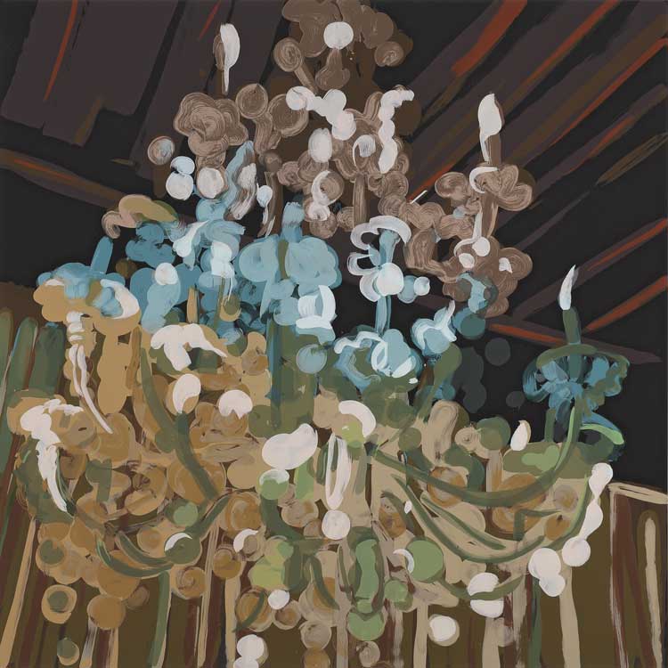 Clare Woods, Blow Away, 2025.
