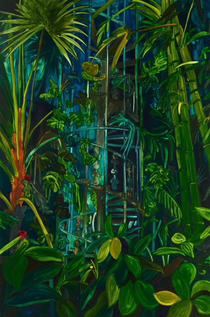 Clare Woods, Under The Dome, 2024.