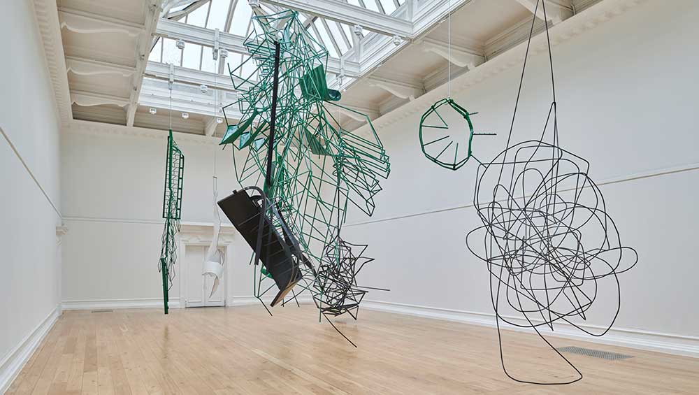 Monika Sosnowska: Weight of Matter, installation view, South London Gallery.