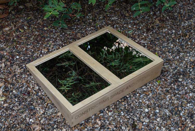 Francisca Aninat: Four Steps and a Looking Glass, installation view.
