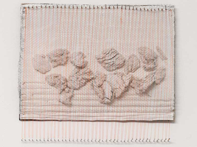 Francisca Aninat: Four Steps and a Looking Glass (detail), installation view,.