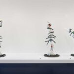 Magali Reus, three sculptures from the Streamers series (2025).