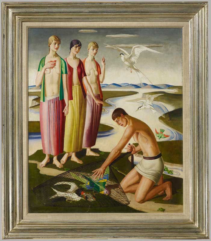 Gladys Hynes, The Fowler, c1917-19.