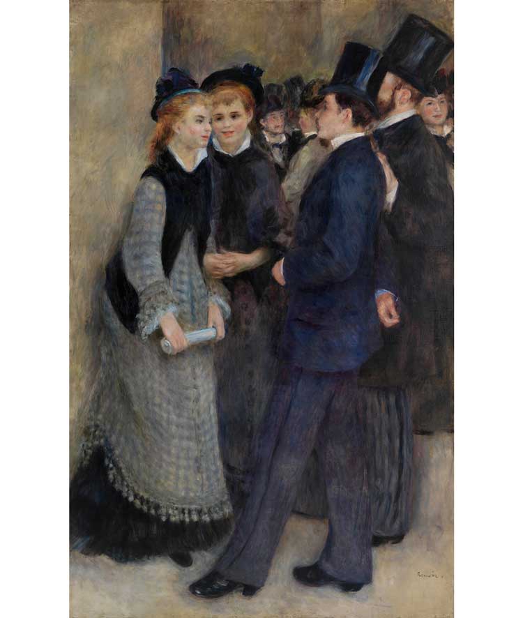 Pierre-Auguste Renoir, Leaving the Conservatory.