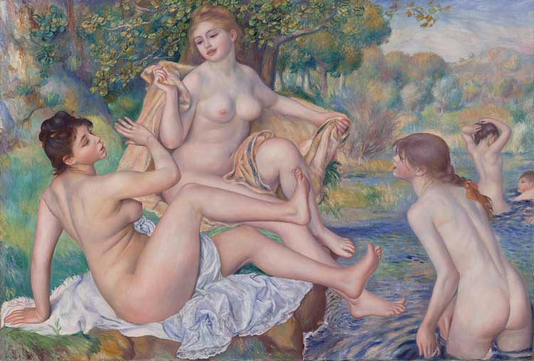Pierre-Auguste Renoir, The Great Bathers.
