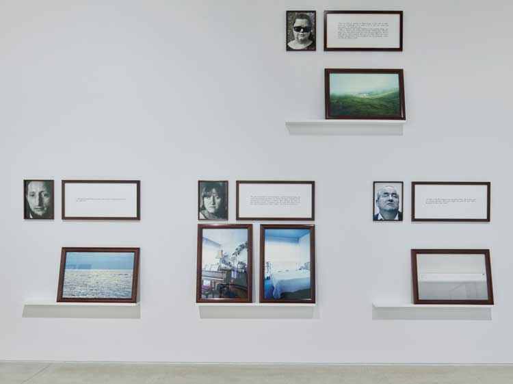 Sophie Calle, The Blind, 1986 (detail).