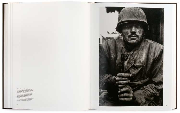 Shell-shocked US Marine, The Battle of Hue (1968). © Don McCullin.